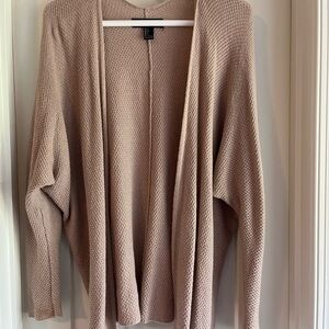 Women's Tan Sweater Cardigan
